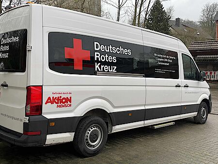 Neues Fahrzeug Das Heck des neuen Fahrzeugs