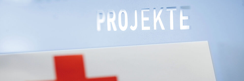 Rotkreuz Symbolbild. Projekte